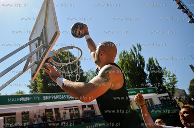 Sopot. Korty SKT. BNP Paribas Polish Open. Mecze pokazowe...