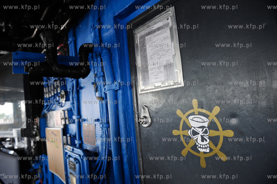 Nabrzeze francuskie portu w Gdyni. Robocza wizyta amerykanskiej...