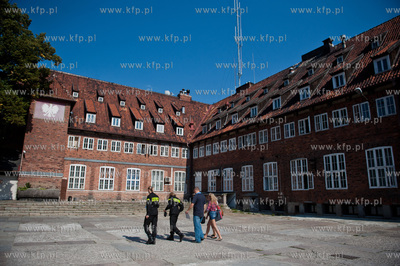 Gdansk. Komenda Wojewodzka Policji na Biskupiej Gorze....