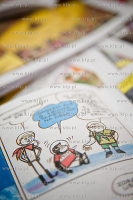 Gdansk. Biblioteka Manhattan w CH Manhattan. Kolekcja...