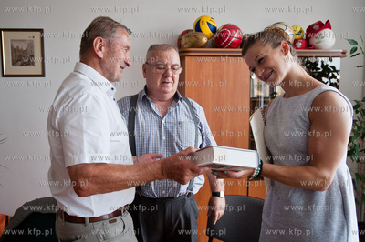 Gdansk. Biuro Prezydenta Gdanska ds. Sportu. Wreczenie...