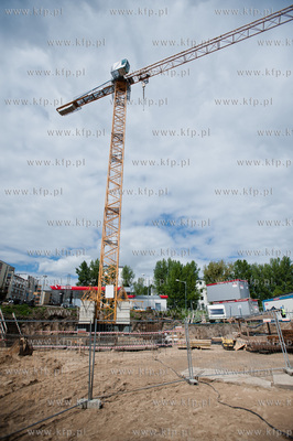 Gdynia. Uroczystosc podpisania aktu erekcyjnego i wmurowanie...