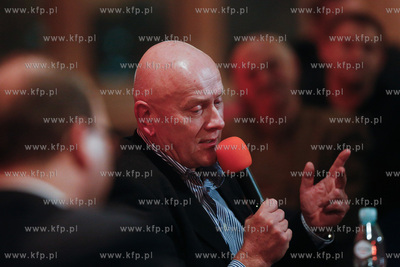 Gdansk. Ratusz Staromiejski. Debata kandydatow na Prezydenta...