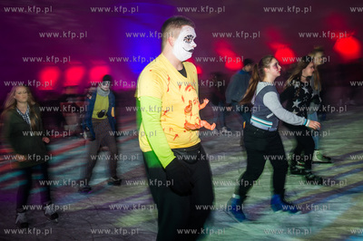 Lodowisko Miejskie w Gdansku. Halloween na Lodowisku...