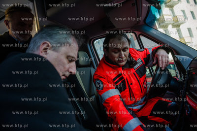 Gdynia. Miejska Stacja Pogotowia Ratunkowego. Uroczystosc...