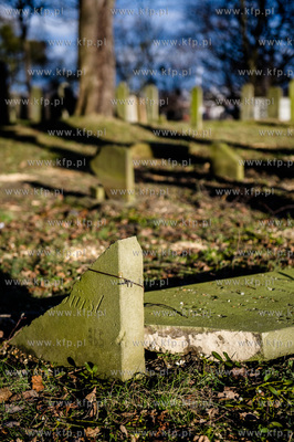 Gdansk. Zdewastowane przez nieznanych sprawcow plyty...