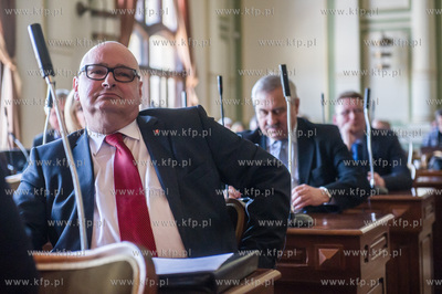 Gdansk. Nowy Ratusz. XXIII Sesja Rady Miasta Gdanska....