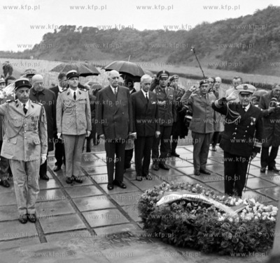 Wizyta Prezydenta Francji gen. Charles de Gaulle w...