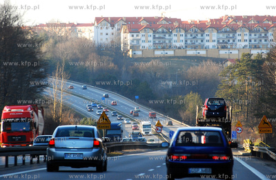 Obwodnica Trojmiasta12.03.2007Fot. Andrzej J. Gojke...
