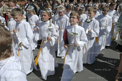 Pierwsza komunia sw. w parafii Pelplin.
10.06.2006
Fot....