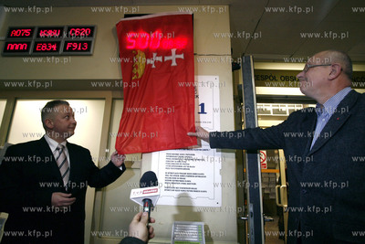 W holu budynku Urzedu Miejskiego w Gdansku zostal odsloniety...