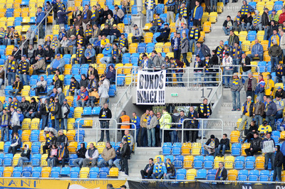 Mecz na zakonczenie kolejki Ekstraklasy derby Arka...