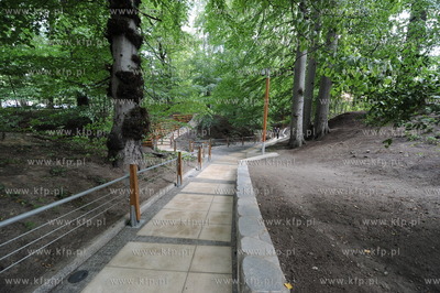 Sopot, park Haffnera k. Urzedu Miasta. Rewitalizacja...