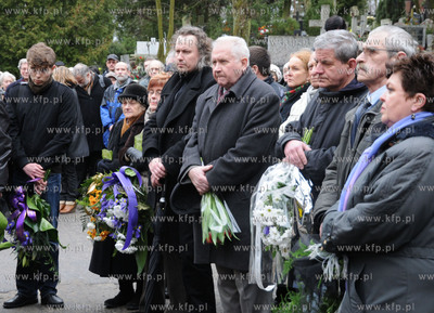Cmentarz Katolicki w Sopocie. Pogrzeb Zbigniewa Gacha,...