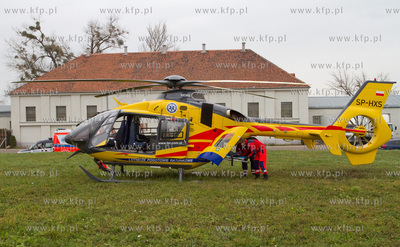 Na dyzurze w Lotniczym Pogotowiu Ratunkowym w Gdansku....