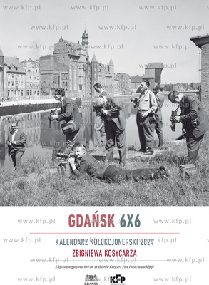 Kalendarz kolekcjonerski Gdańsk 6x6 ze zdjęciami...