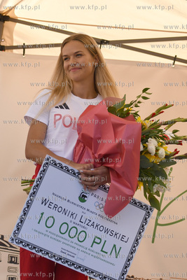 Weronika Lizakowska, zawodniczka Klubu Remus Kościerzyna,...