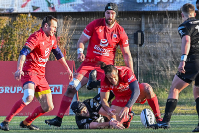 Sopot. Stadion Ogniwa Sopot. Ekstraliga rugby. Ogniwo...