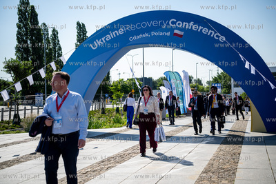Ukraine Recovery Conference w AmberExpo w Gdańsku...