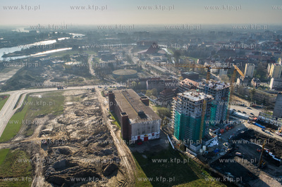 Gdansk, Mlode Miasto, tereny dawnej Stoczni Gdansk....