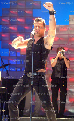 Festiwal Piosenki w Sopocie. Wystep gwiazdy Fesiwalu...