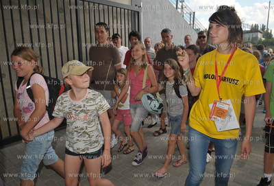 Dzien otwarty nowego gdanskiego stadionu PGE Arena....