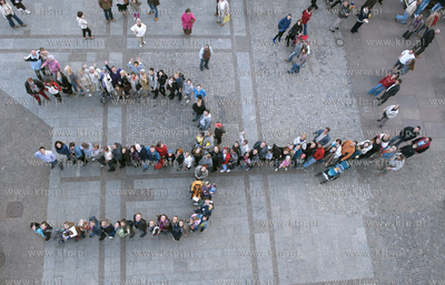 Dlugi Targ w Gdansku. Finalem gry miejskiej "W poszukiwaniu...