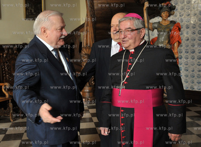 Gdansk, Dwor Artusa. Byly Prezydent Brazylii, Luiz...