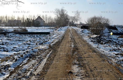 Budowa gazociagu na pograniczu wsi Sulmin i Niestepowo...