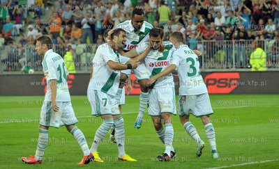 PGE ARENA w Gdansku. Super-Mecz miedzy Lechia Gdansk,...