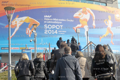 Hala Ergo Arena na granicy Gdanska i Sopotu podczas...