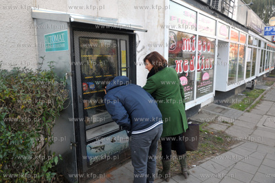 Gdańsk Wrzeszcz, ul. Władysława Reymonta. Automat...