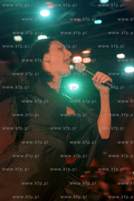 Kaja na festiwalu Piosenkiw Sopocie. 20.08.99 Fot....