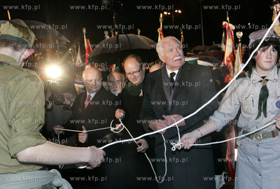 Gdansk Wrzeszcz. Odsloniecie pomnika Marszalka Jozefa...