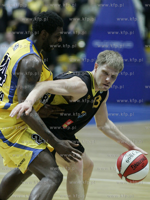 Gdynia. Polska Liga Koszykowki. Mecz Asseco Prokom...