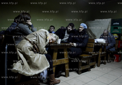 Gdynia.  Zdjecia z realizacji filmu Czarny Czwartek...