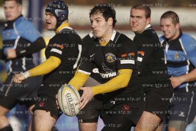 Sopot. Ekstraliga rugby. Ogniwo Sopot - Arka Gdynia.
30.10.2010
fot....