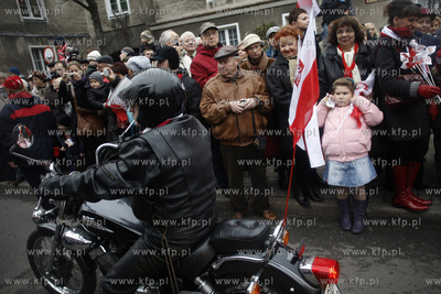 Gdansk. Parada z okazji z Swieta Niepodleglosci. 11.11.2010...