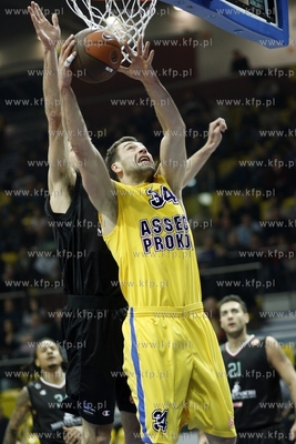 Gdynia. Euroliga. Asseco Prokom Gdynia - Montepaschi...