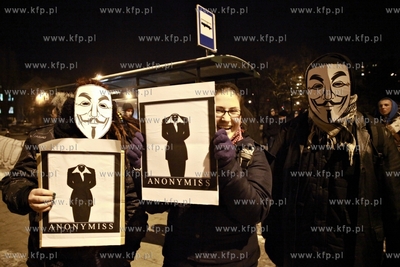 Gdańsk, Protest przeciwko podpisanej przez Polskę...