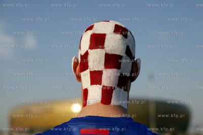 Gdansk Arena. Kibice wchodza na mecz Mistrzostw Europy...