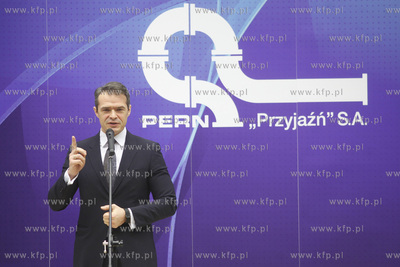 Gdansk. Amber Expo. PERN Przyjazn podpisal  umowę...