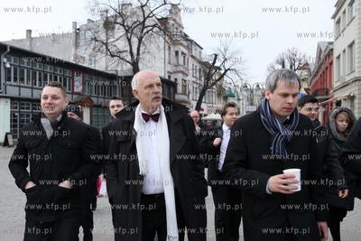 Wizyta kandydata w wyborach na prezydenta RP Janusza...