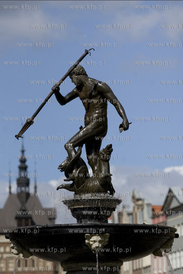 Gdańsk. Ul. Długi Targ. Uruchomienie fontanny Neptuna.
29.04.2015
fot....