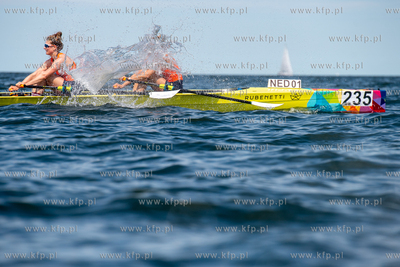 Brzeźno. Mistrzostwa Europy w Wioślarstwie Morskim....