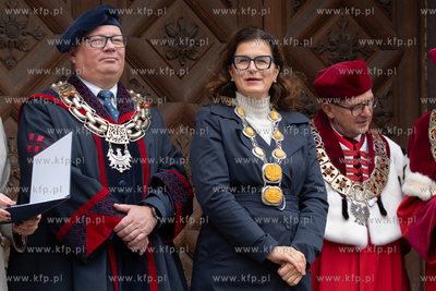 Studenci, nauczyciele akademiccy, władze pomorskich...