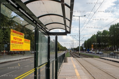 Zamknięte torowisko na odcinku od ulicy Mickiewicza...