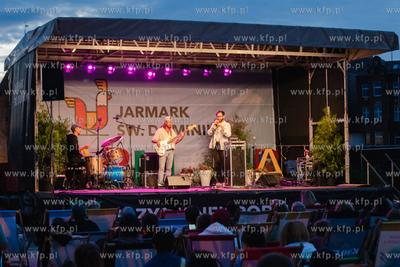 Gdańsk, Ołowianka. Jazz na Wyspie 2023 Nz. Koncert...
