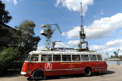 Gdansk, Stocznia Gdanska. Subiektywna Linia Autobusowa...
