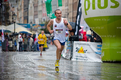 Gdansk. Dlugi Targ. XVII Energa Maraton Solidarnosci...